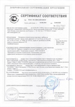 2020.02.06 Минусинск - Приложение 2 к сертификату изделия системы водосточной.