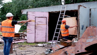 Демонтаж гаражей в Минусинске, цена от 1748 руб. – услуги под ключ от 2Землекопа-Мнс