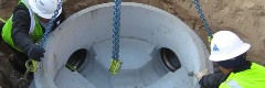 Канализационный колодец в Минусинске