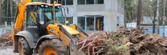 Расчистка участка в Минусинске